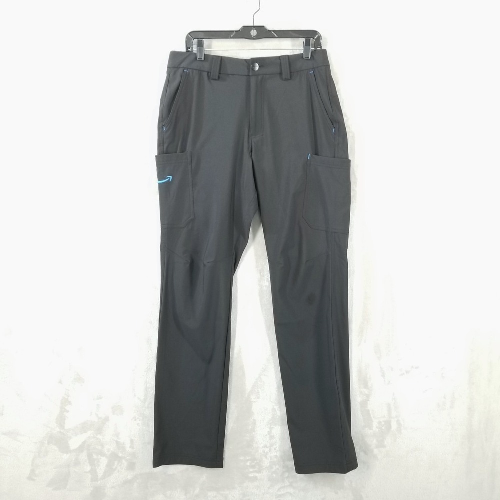 Amazon Uniform Cargo Pants by Luly Yang Men M Black Workwear Stretch Pockets